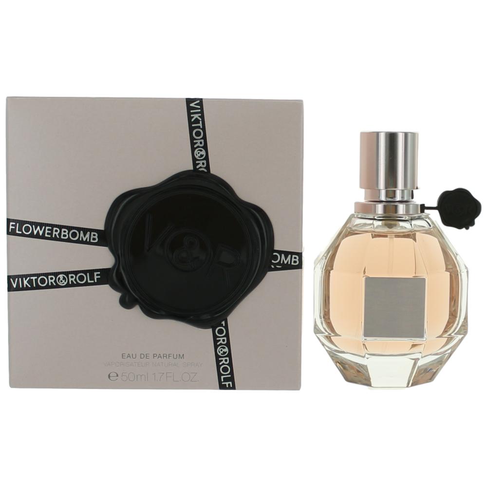 Bottle of Flowerbomb by Viktor & Rolf, 1.7 oz Eau De Parfum Spray for Women